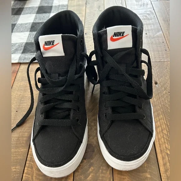 Nike Court Legacy Mid Canvas Sneakers - Picture 1 of 6